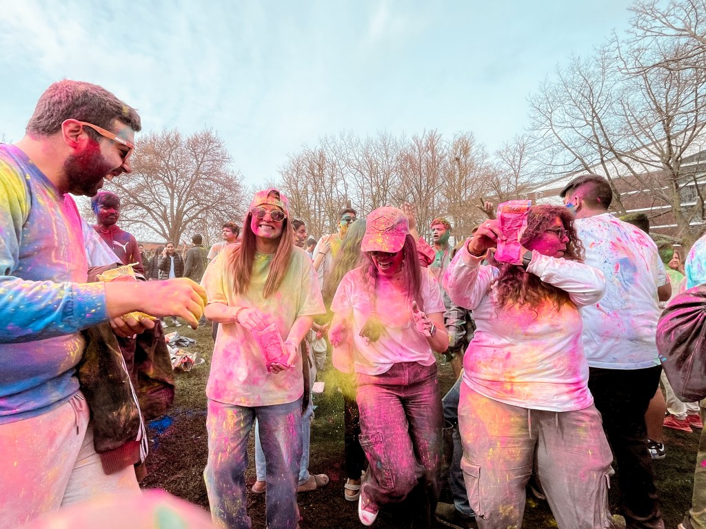 Celebré «Holi» por primera vez